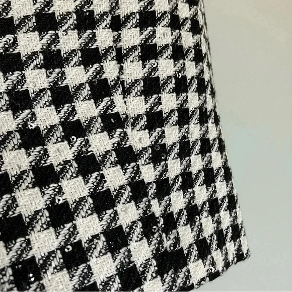 NWT Jason Wu  houndstooth sequin crop top - Picture 2 of 7